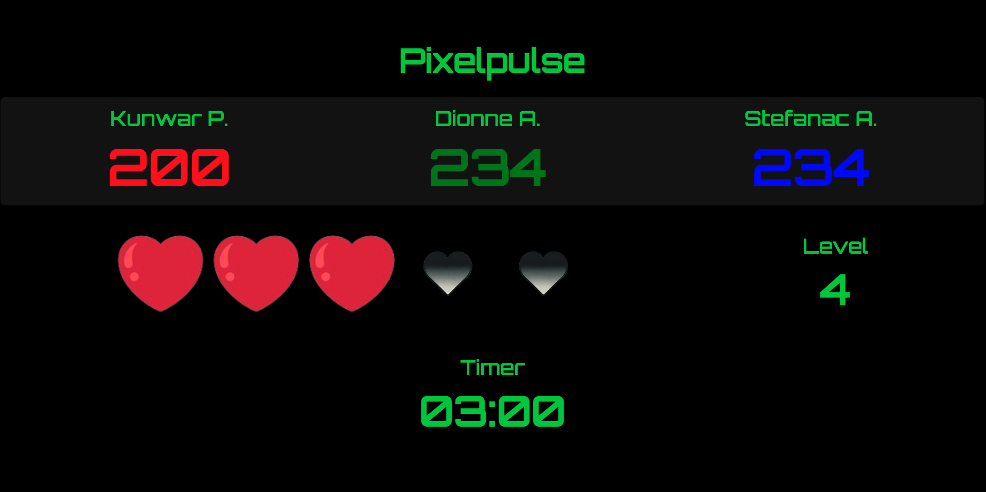 Arcade Game Selection & Room Orchestration System screenshot