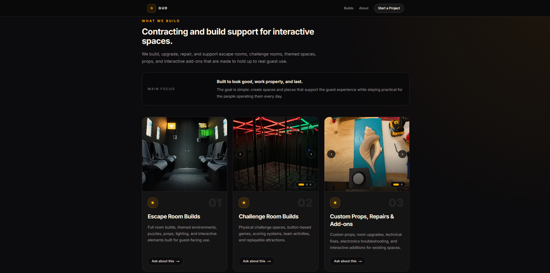 Grumpy Uncle Designs Website screenshot