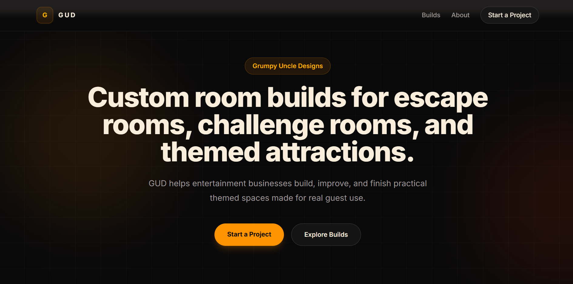 Grumpy Uncle Designs Website cover